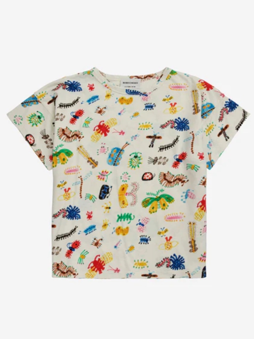 Bobo Choses Funny Insects Print T-Shirt